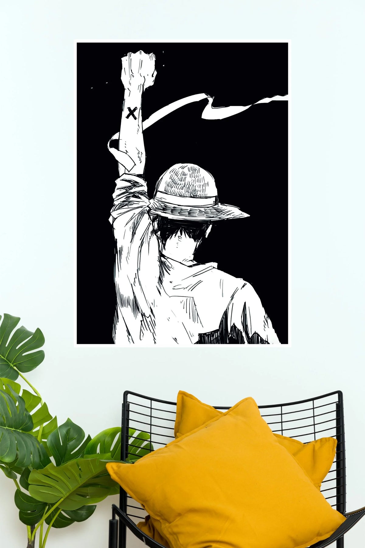 Monkey D Luffy Freedom and Victory  (Anime Posters)