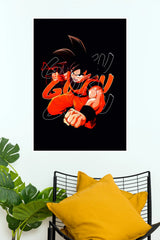 Goku Saiyan Power Strike  (Anime Posters)