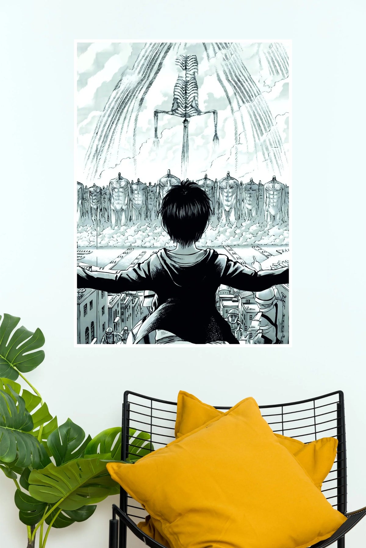 Attack on Titan Eren Rumbling Apocalypse (Anime Posters)