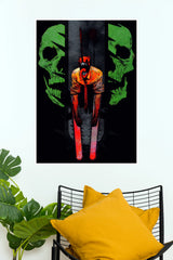 Chainsaw Man Denji Devil Awakening  (Anime Posters)
