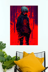 Shadow Warrior Crimson Cyberpunk  (Anime Posters)