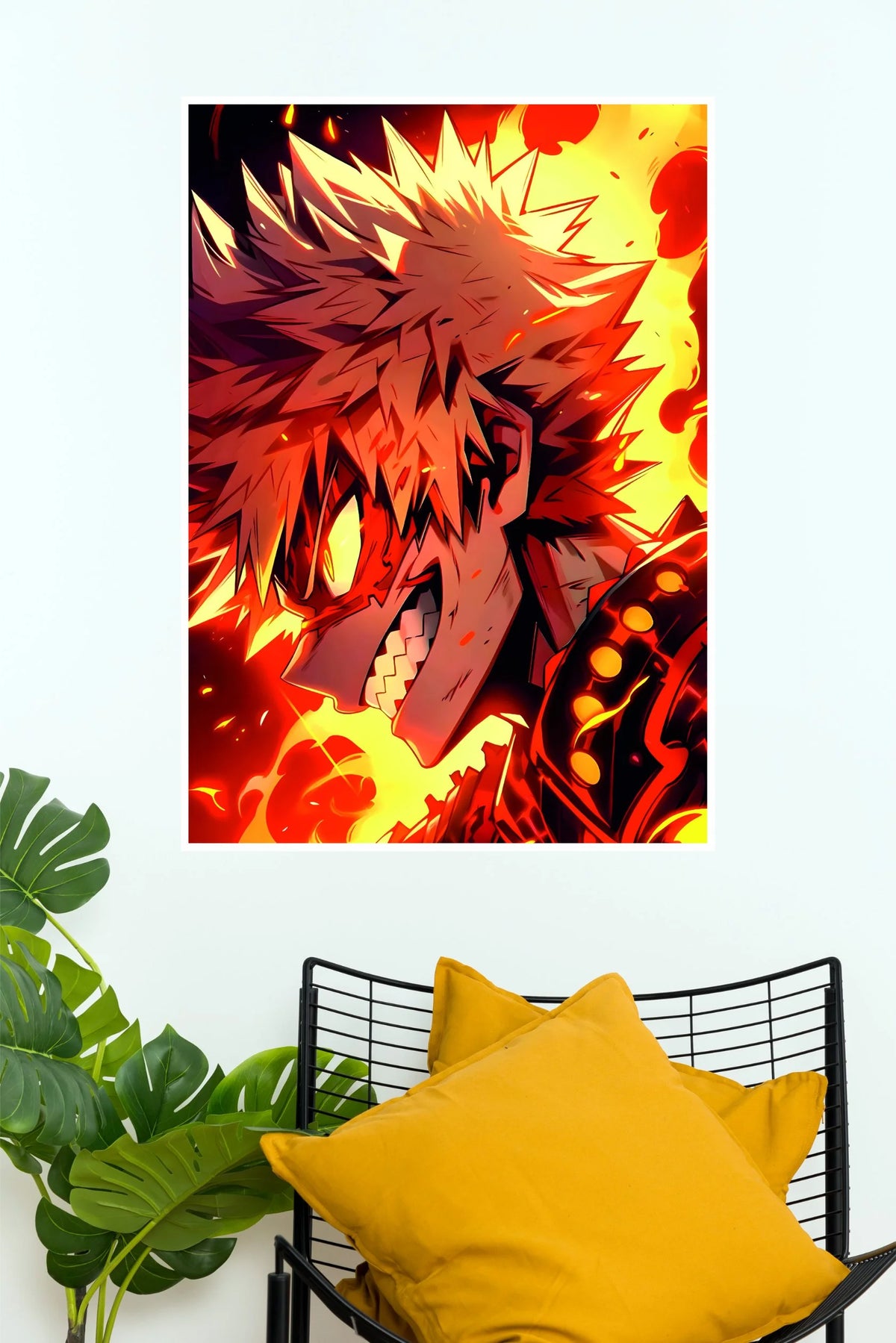 Katsuki Bakugo Explosive Fury  (Anime Posters)