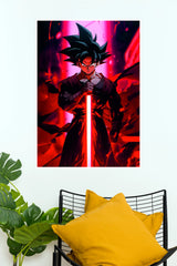 Son Goku Crimson Sword Warrior  (Anime Posters)