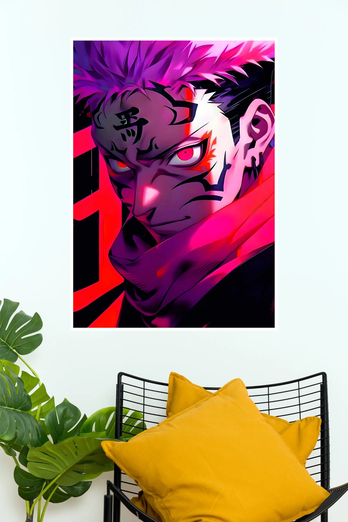 Sukuna Crimson Curse Awakening (Anime Posters)