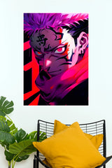 Sukuna Crimson Curse Awakening (Anime Posters)