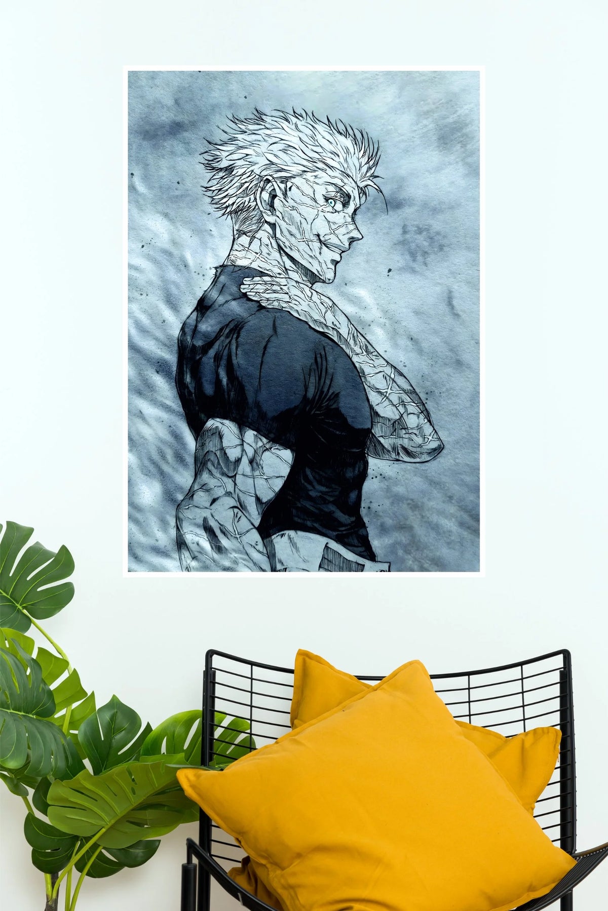 Gojo Limitless Power Awakening  (Anime Posters)