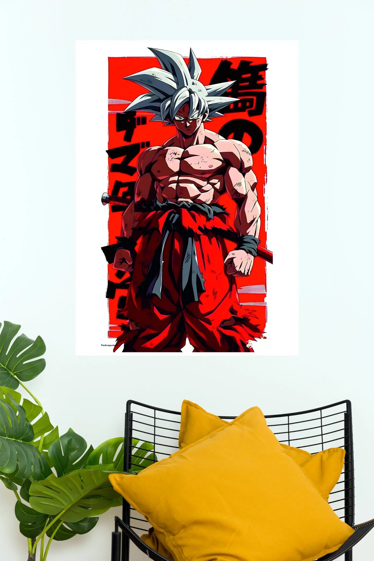Goku Ultra Instinct Warrior Power  (Anime Posters)