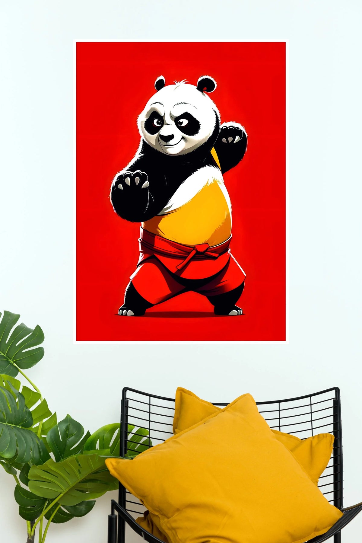 Kung Fu Panda Po Dragon Warrior  (Anime Posters)