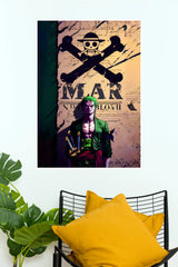 Roronoa Zoro Pirate Hunter Wanted (Anime Posters)