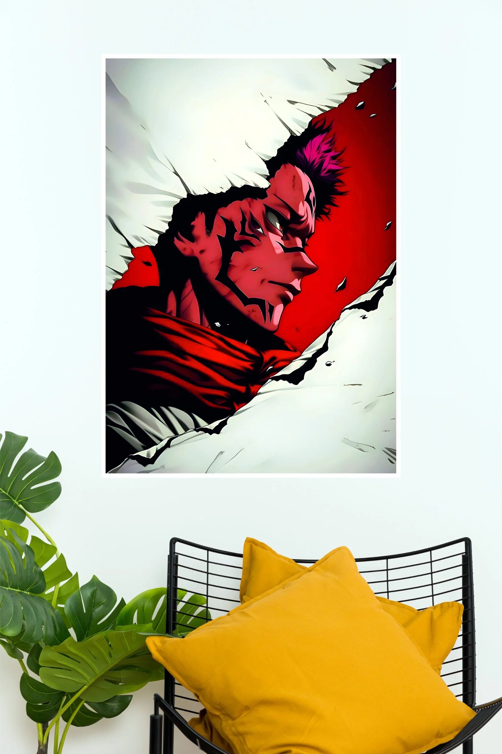 Ryomen Sukuna Crimson Rage Poster | Jujutsu Kaisen Wall Decor – The ...