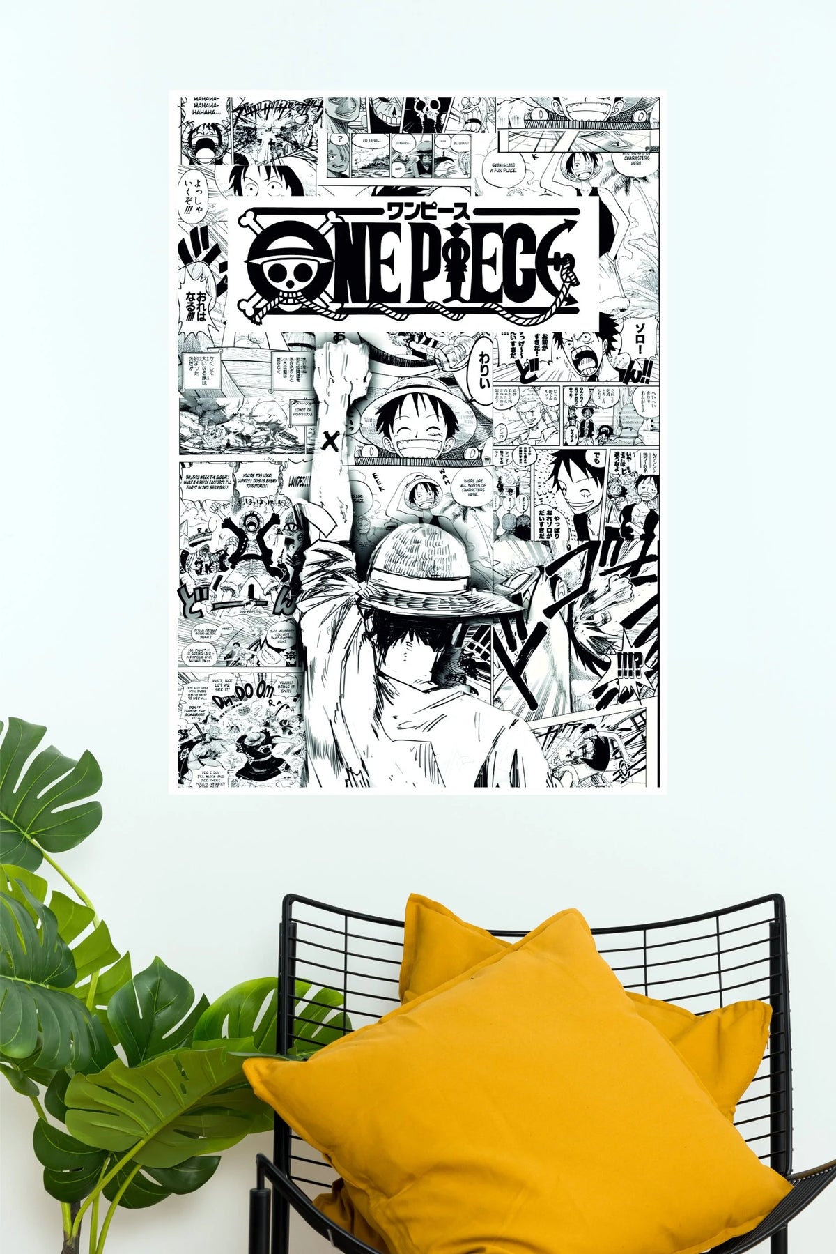 Monkey D. Luffy Manga Legacy Anime Wall Poster  (Anime Posters)