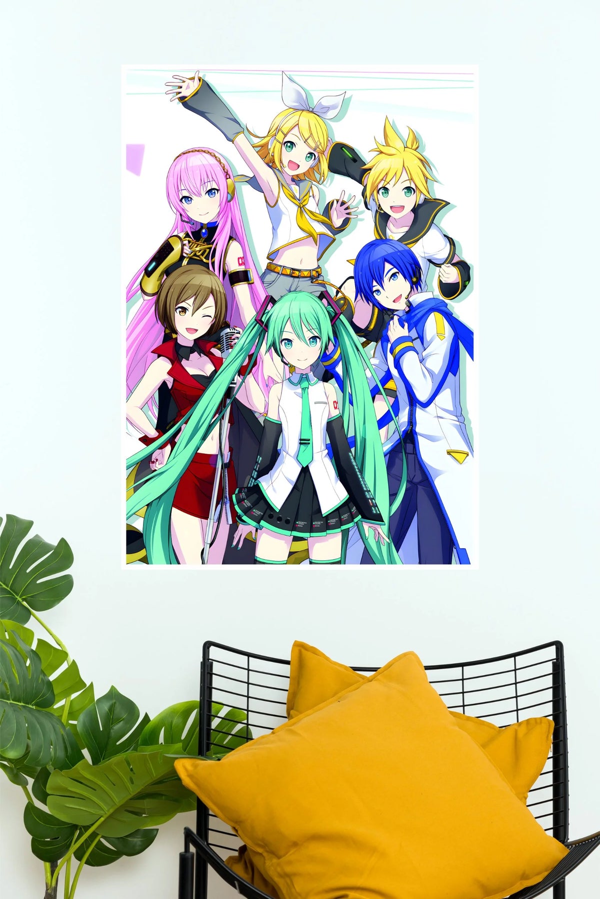 Hatsune Miku Vocaloid Friends Anime Wall Poster (Anime Posters)