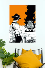 Portgas D. Ace Final Stand | One Piece Anime Wall Poster  (Anime Posters)