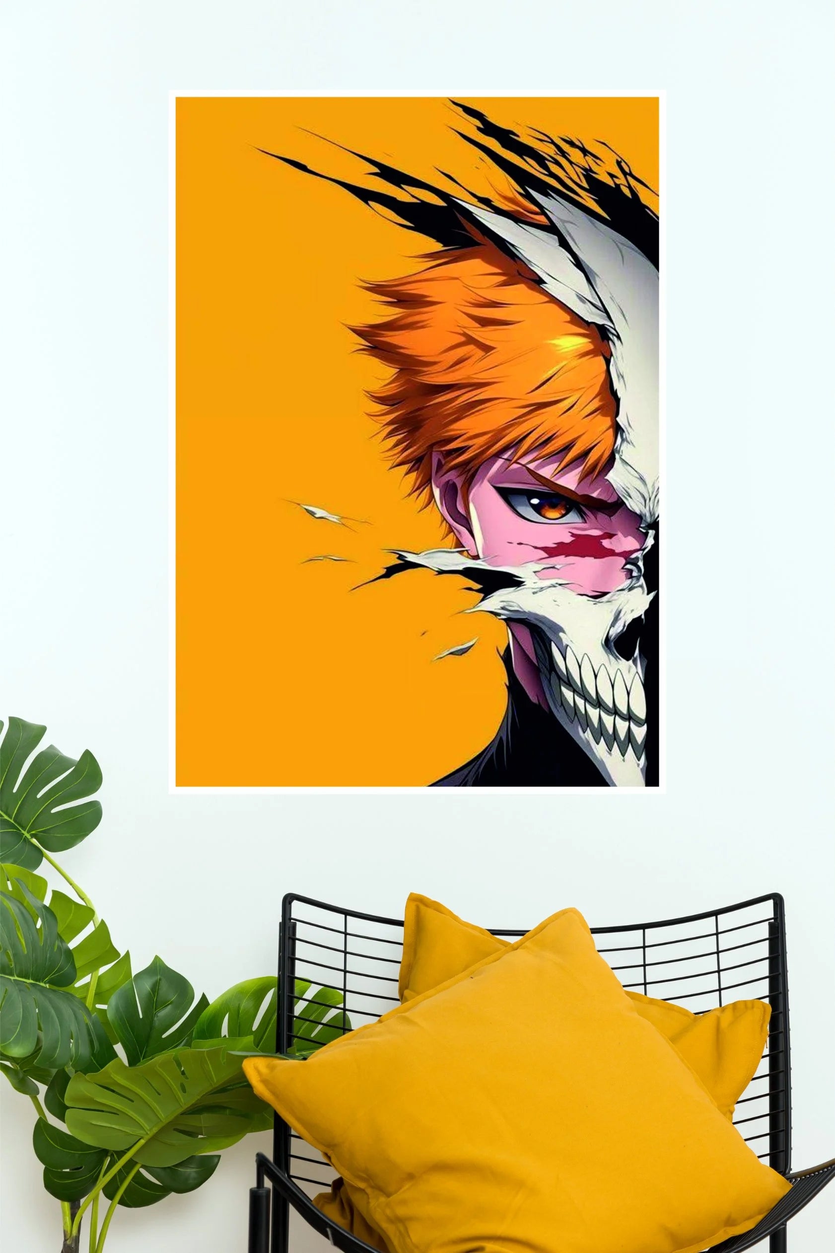 Ichigo Kurosaki Hollow Poster | Bleach Anime Wall Art – The Poster Valley