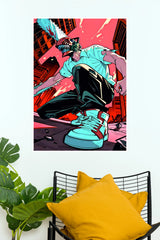 Chainsaw Man Cut Through Chaos Wall Poster  (Anime Posters)