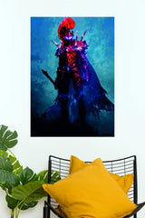 Darkfire Revenant Shadow Warrior Wall Poster (Anime Posters)