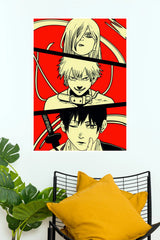 Chainsaw Man Devil Within Trio Anime Wall Poster (Anime Posters)