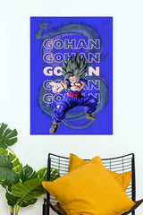 Gohan Beast Ultimate Power Dragon Ball Wall Poster (Anime Posters)