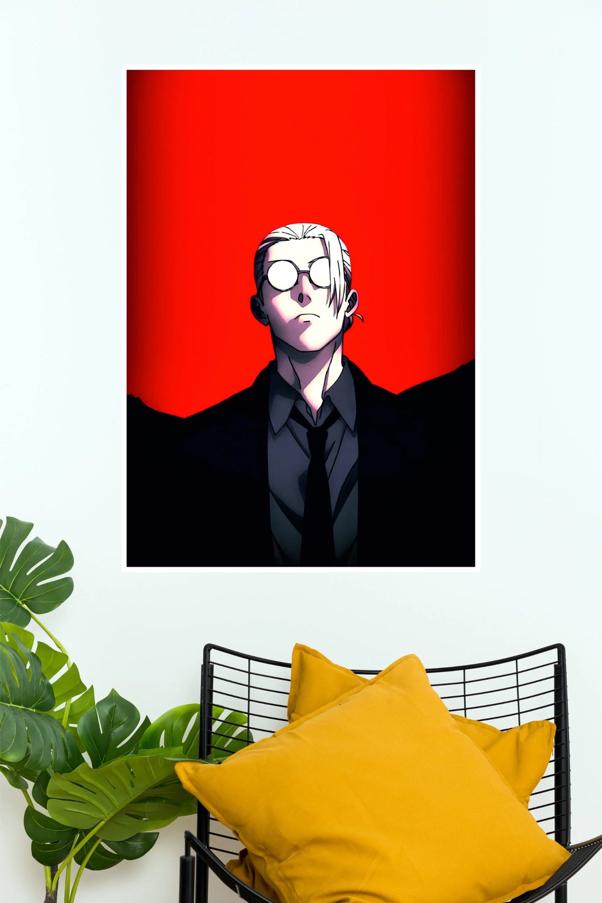 Kento Nanami Crimson Shadow Jujutsu Kaisen Wall Poster  (Anime Posters)