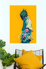 Sasuke Uchiha Eyes of Vengeance Naruto Wall Poster  (Anime Posters)