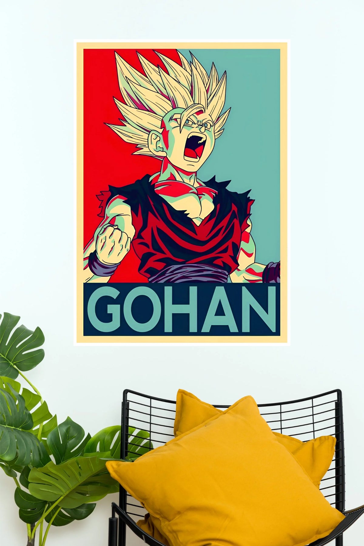 Gohan Super Saiyan Ultimate Power Wall Poster  (Anime Posters)