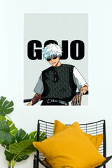 Gojo Satoru Streetwear Style Wall Poster (Anime Posters)