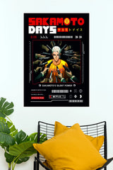 Sakamoto Days Silent Power Wall Poster  (Anime Posters)