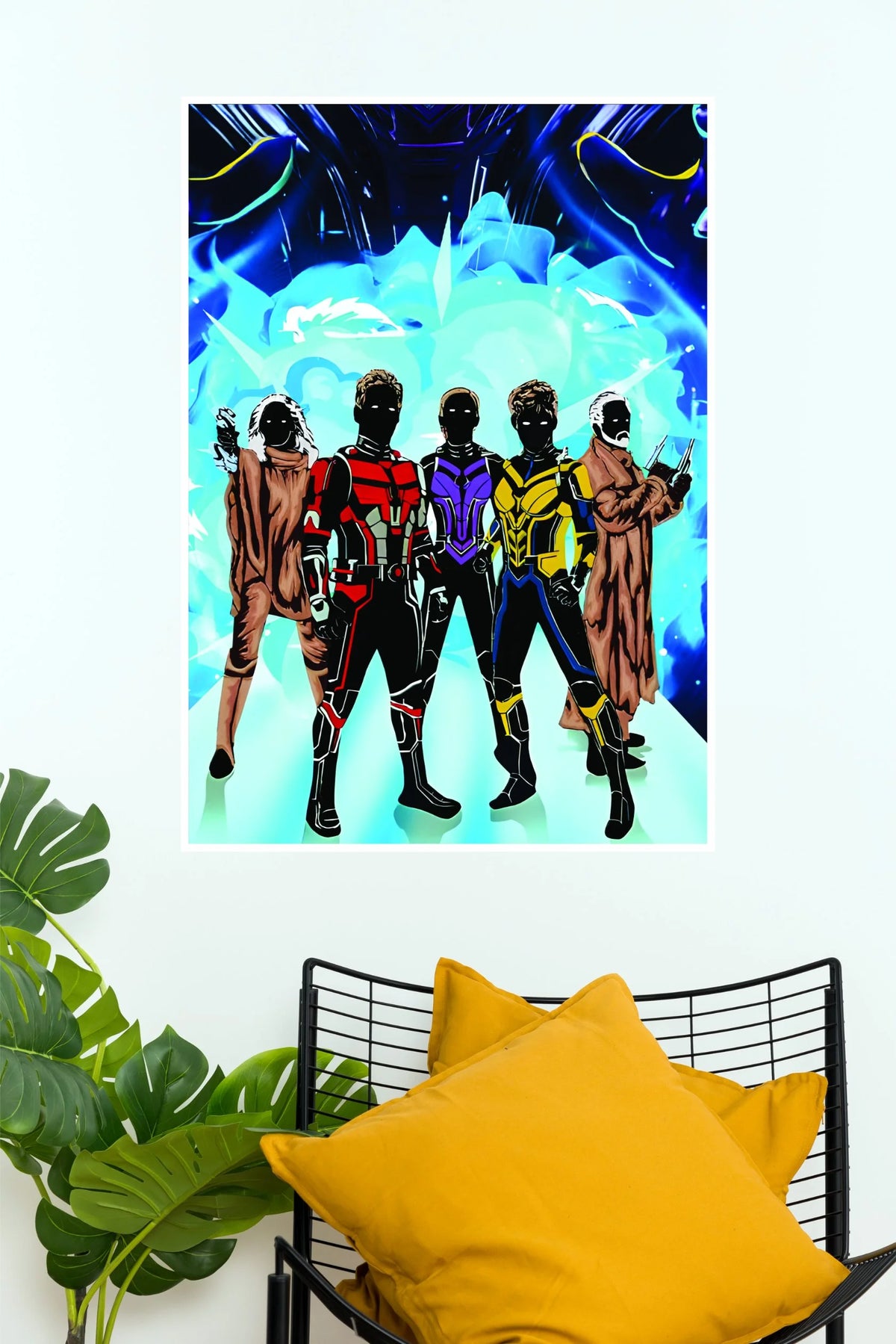 Kang the Conqueror Multiverse Warriors Blue Edition Wall Poster (Anime Posters)