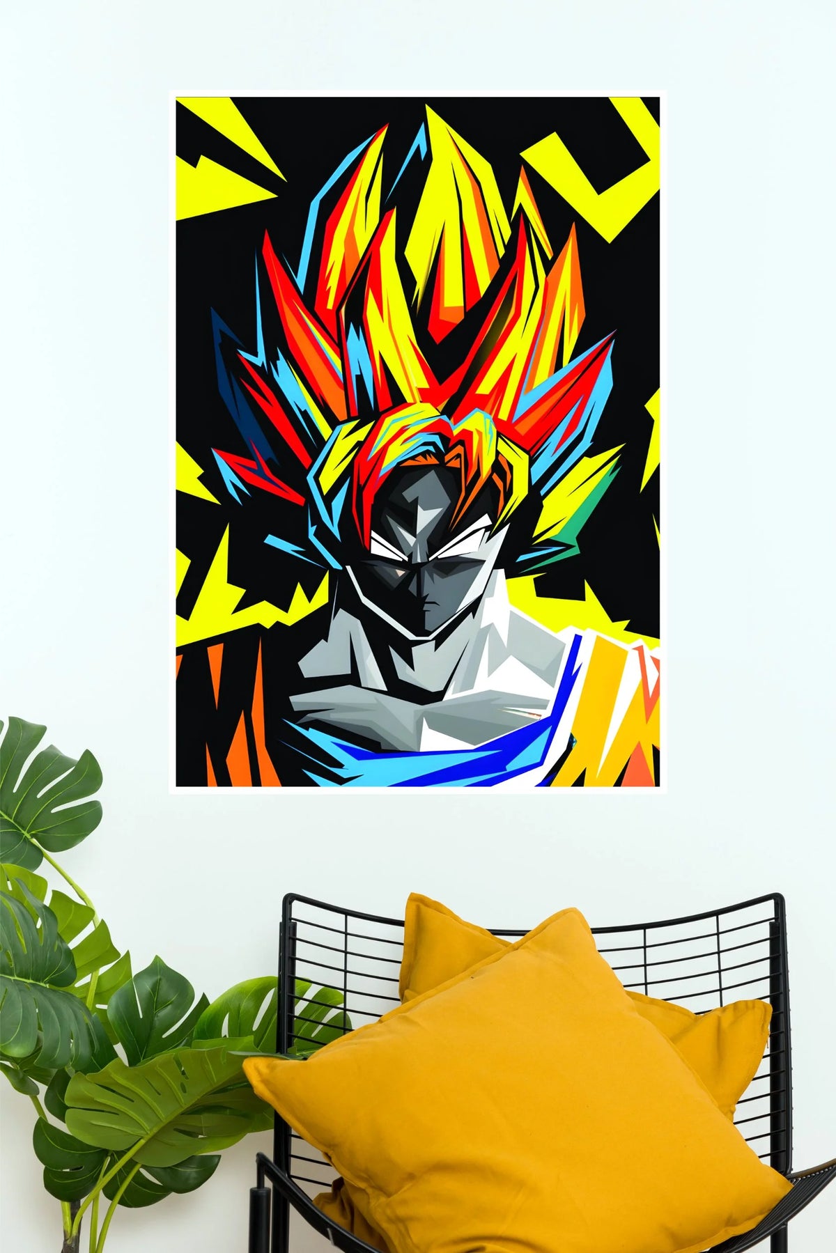 Goku Limit Breaker Super Saiyan Wall Poster  (Anime Posters)