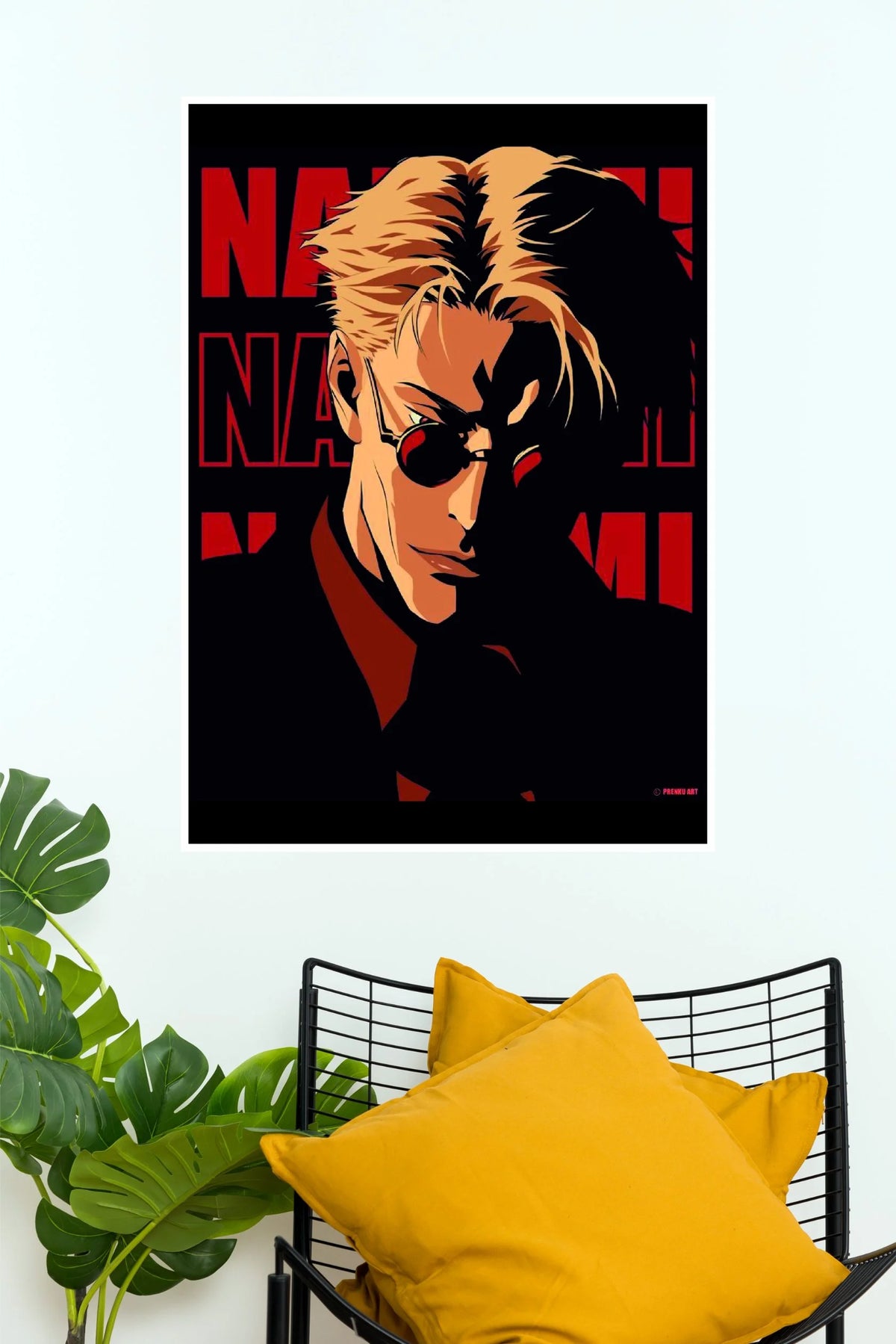 Kento Nanami Dark Shadow Minimalist Edition Wall Poster  (Anime Posters)