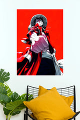 Monkey D. Luffy Red Fury Power Wall Poster (Anime Posters)