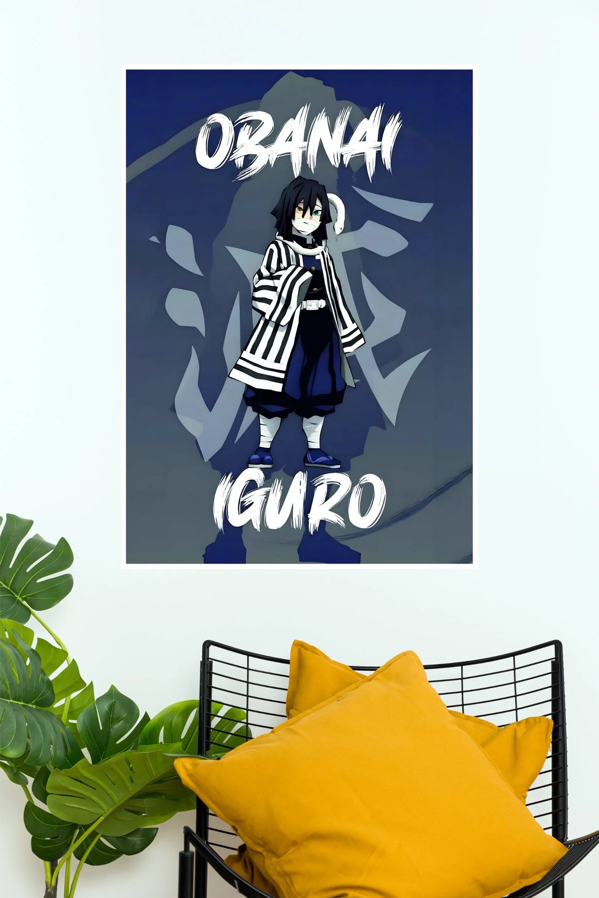 Obanai Iguro Serpent Hashira Wall Poster  (Anime Posters)