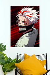 Okarun Turbo Mode Dandadan Anime Wall Poster  (Anime Posters)