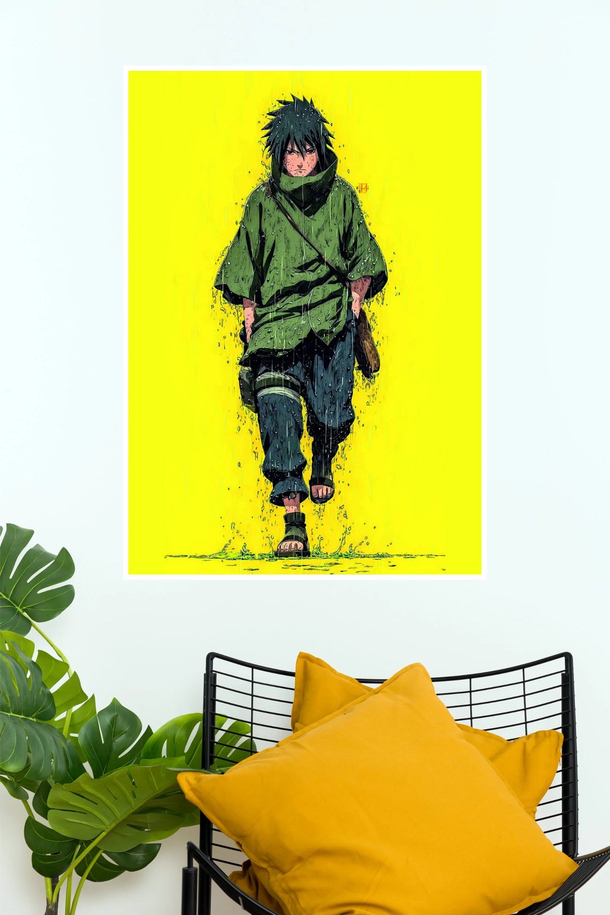 Path of the Rogue Ninja Yellow Edition Wall Poster (Anime Posters)