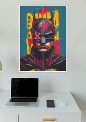THE BATMAN BRUCE WAYNE | 4 Split Poster