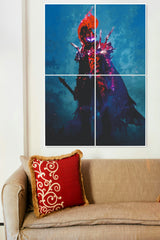 THE BLOOD RED | 4 Split Poster