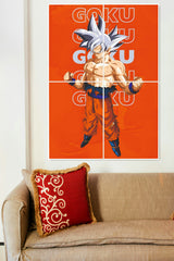 THE GOKU | 4 Split Poster
