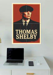 TOMMY SHELBY PEAKY BLIDERS | 4 Split Poster