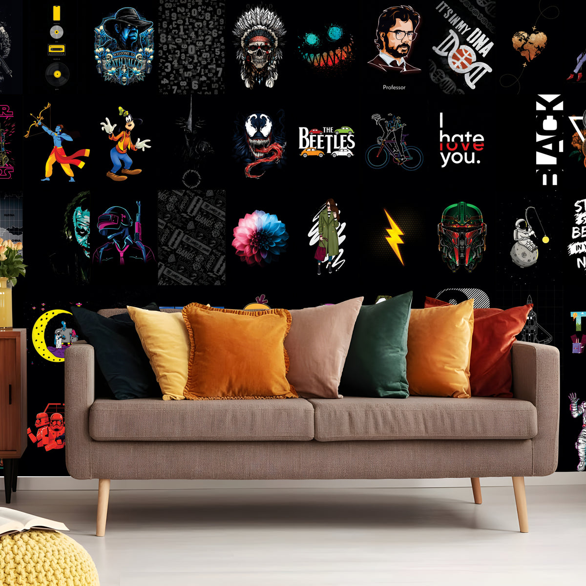 Black White | Super 60 Posters Set