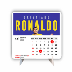FOOBTALL KING Premium Table Desk Calendar