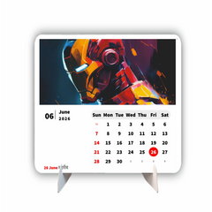 Iron Man Premium Table Desk Calendar