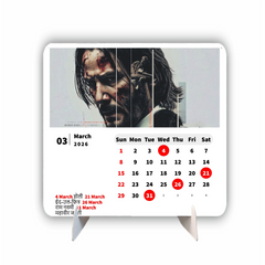 John Wick Premium Table Desk Calendar