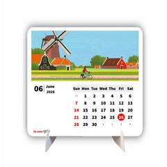 Nature View Premium Table Desk Calendar