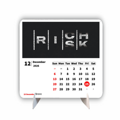 Quotes About Success Premium Table Desk Calendar
