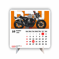 Royal Enfield Interceptor 650 Premium Table Desk Calendar