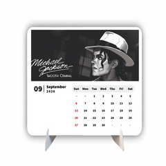 WORLD POP Singers Premium Table Desk Calendar