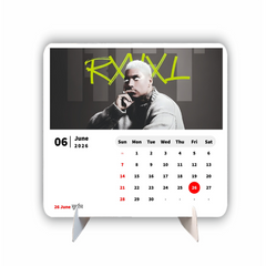 WORLD Singers Premium Table Desk Calendar