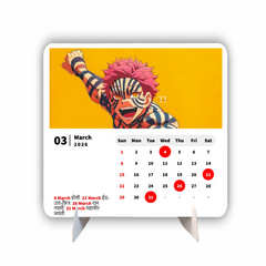 Whispering Katana Premium Table Desk Calendar