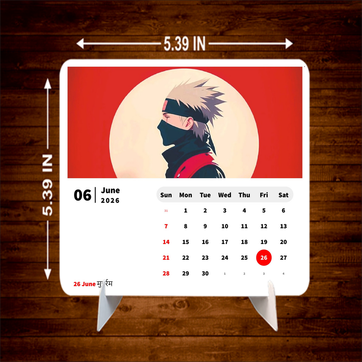 ANIME Premium Table Desk Calendar