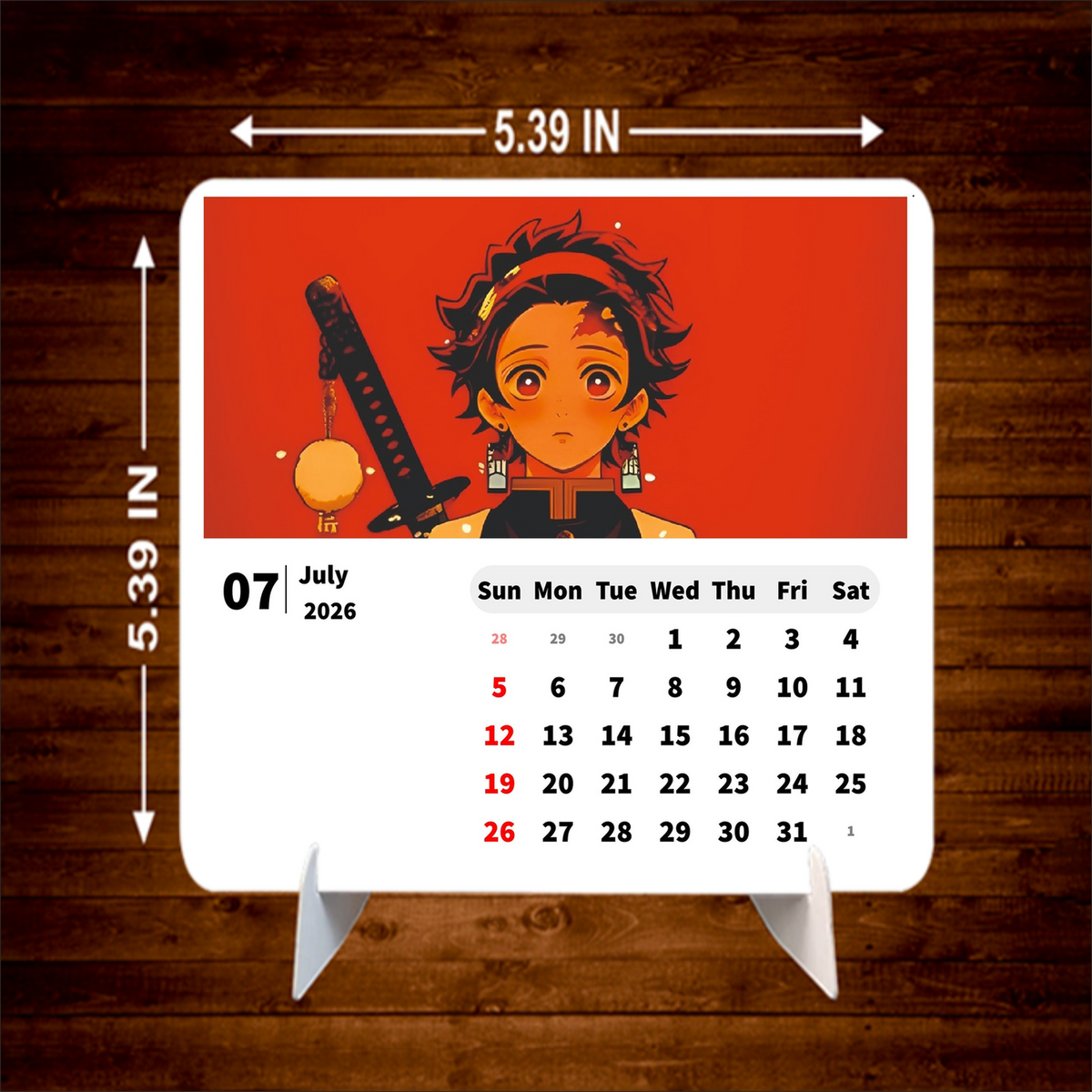 Demon Slayer Premium Table Desk Calendar
